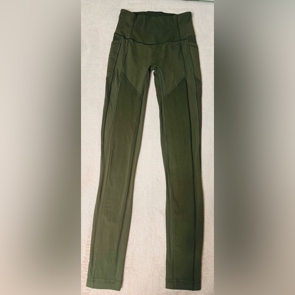 Lululemon All The Right Places II Pants *28" in green color size 2 - Picture 6 of 12